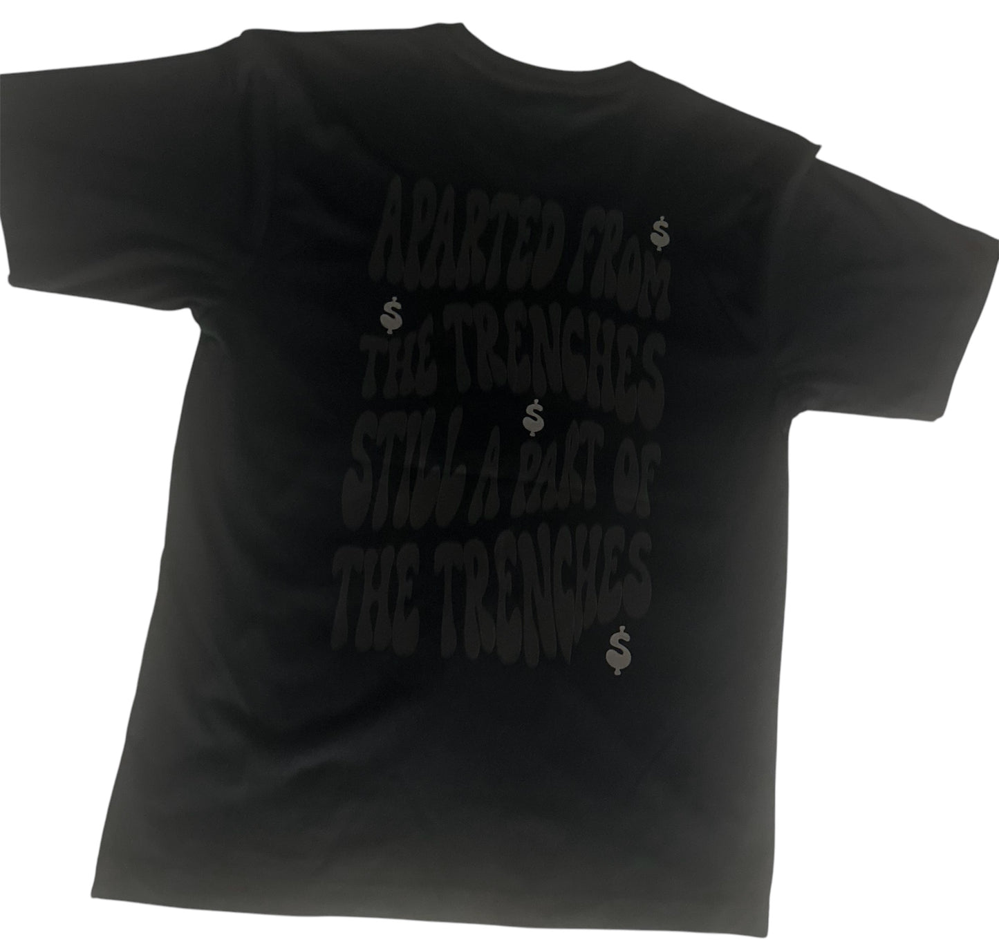 Trench Tribulation Black On Black T Shirt